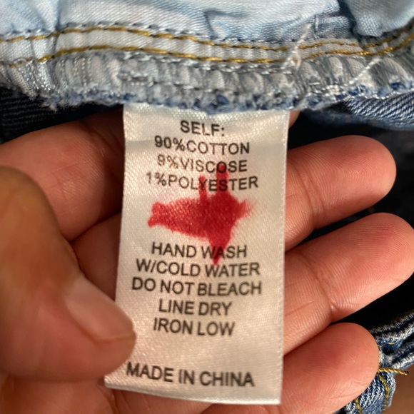 I JOAH Urban Basics U2B medium mini denim skirt with belt and pockets - Picture 10 of 14